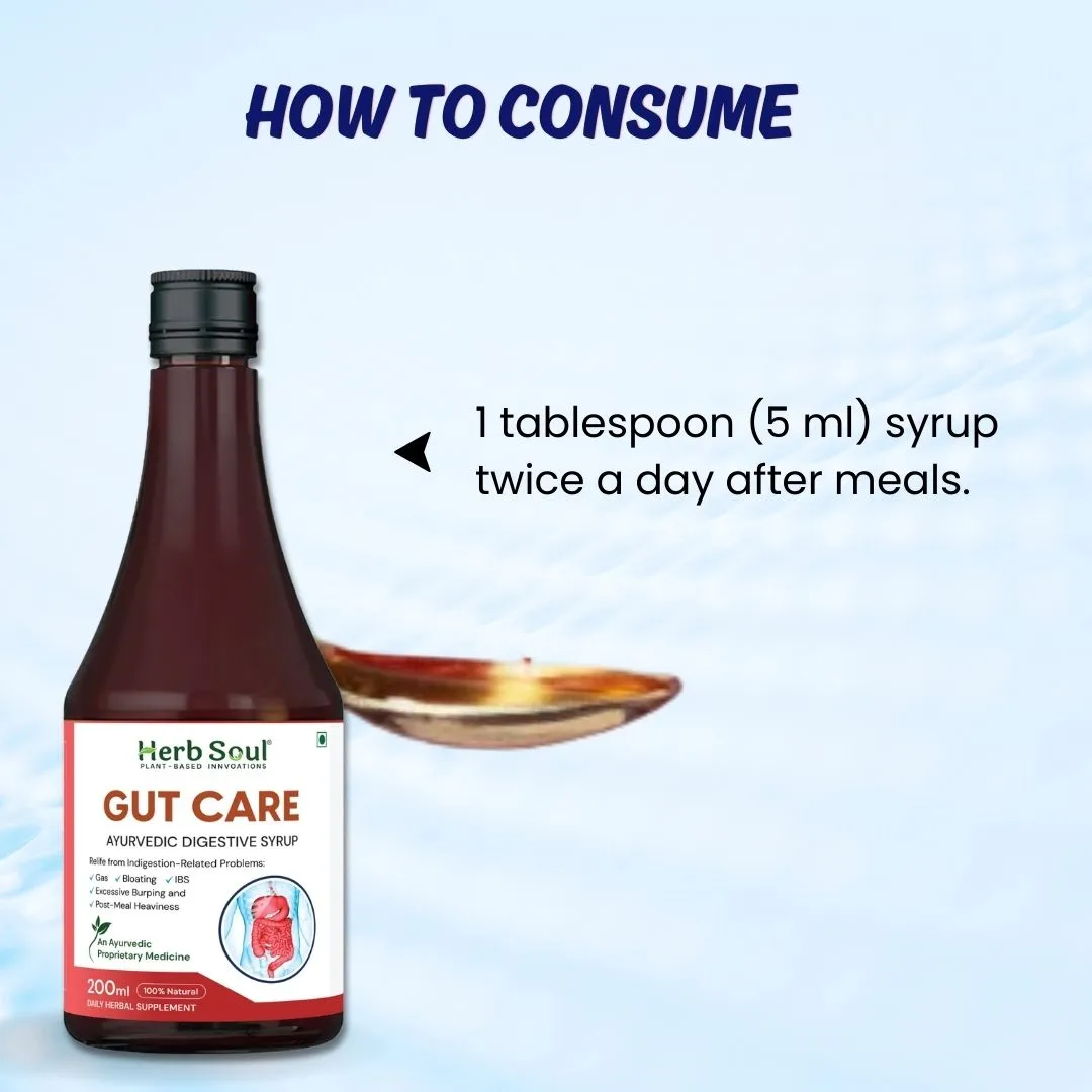 Gut Care Syrup Dosage