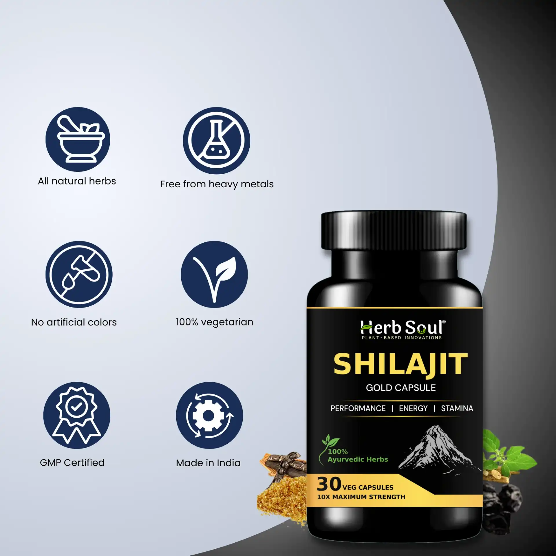Shilajit Gold Capsule Features